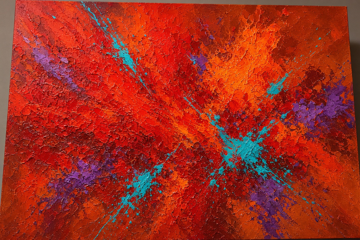 Helen Wilson original painting titled Solstice Pulse